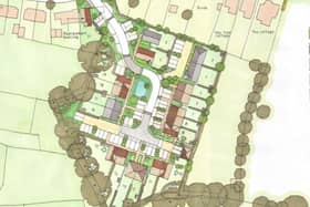 20 New homes approved off Broadley Green, Windlesham (image SHBC)