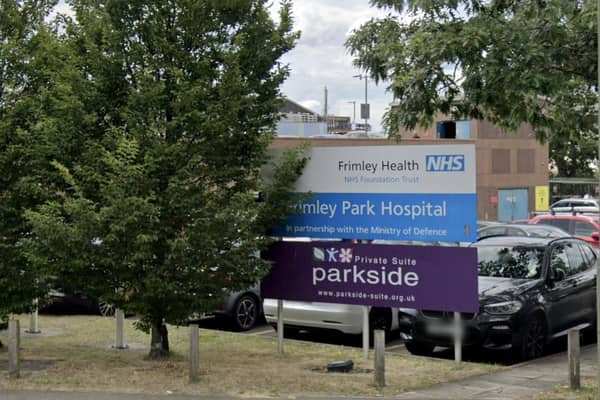 Frimley Park Hospital (Image Google)
