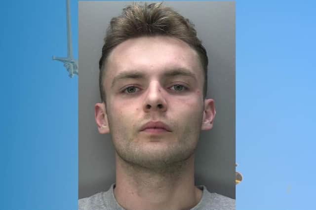 Sam Miller was charged following the assault on June 16, 2024. Picture courtesy of Surrey Police
