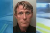 Police are appealing for the public’s help to find 48-year-old Scott Matthews of Sutton, who is wanted on suspicion of shoplifting. Picture courtesy of Surrey Police