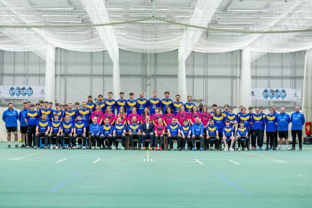 Sussex CCC's teams line up ahead of the new county season | Picture: Sussex CCC