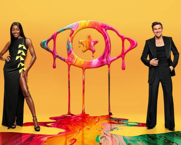 AJ Odudu and Will Best present Celebrity Big Brother. Picture: ©ITV