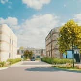 View into the site from Hawarden Rd (Credit: Tandridge District Council/Mackellar Schwerdt Architects LLP)