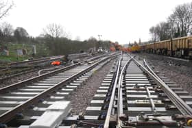 Passengers are being asked to plan ahead of major engineering work at Redhill this Christmas and New Year as Network Rail carries out a range of railway improvement, maintenance and renewal work. Picture courtesy of Network Rail