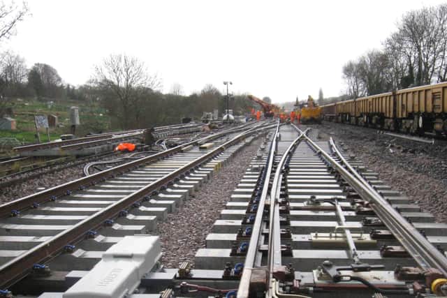 Passengers are being asked to plan ahead of major engineering work at Redhill this Christmas and New Year as Network Rail carries out a range of railway improvement, maintenance and renewal work. Picture courtesy of Network Rail