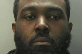 Aaron Bailey was sentenced to four years and ten months in prison after pleading guilty to two counts of robbery, one of which happened in London. Picture courtesy of Surrey Police
