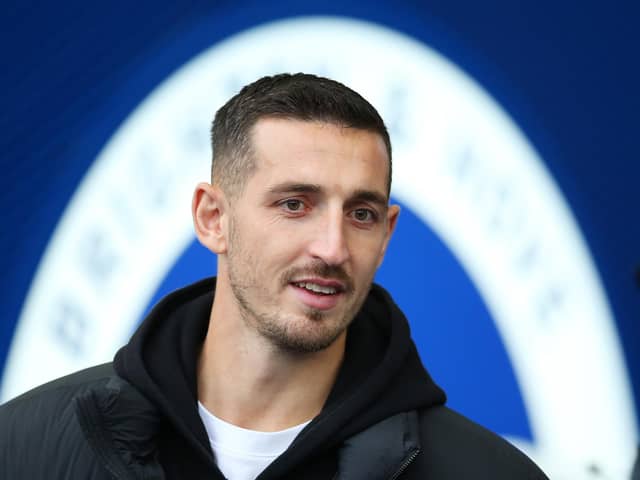 Lewis Dunk has withdrawn from the England squad ahead of the upcoming Euro 2024 qualifying games. (Photo by Steve Bardens/Getty Images)
