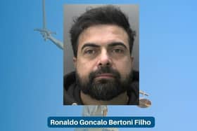 Ronaldo Goncalo Bertoni Filho has been jailed for nine years. Picture courtesy of Surrey Police