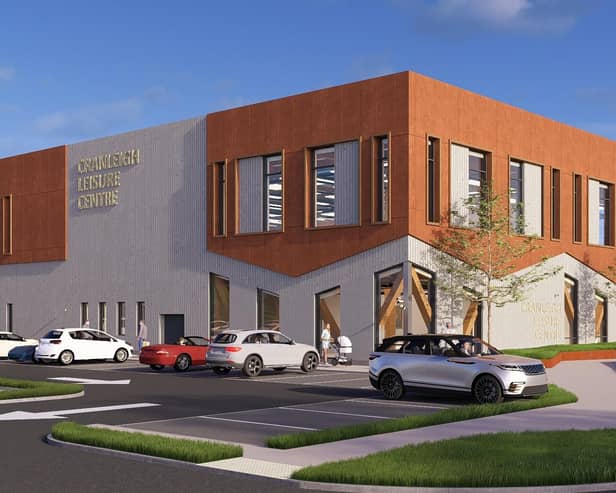 Visual of the new Cranleigh Leisure Centre. Picture courtesy of Waverley Borough Council