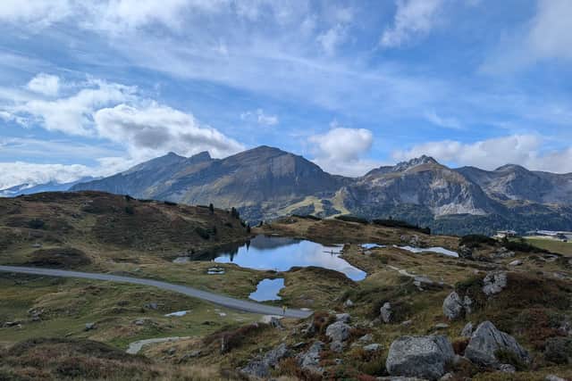 Mountain views in Obertauern. Picture courtesy of Lynn Rusk