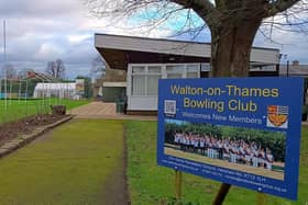 Walton-on-Thames bowling club. (Credit: Cllr Gregor Macgregor)