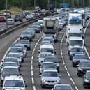 The RAC has predicted a ‘weekend of woe’ as almost 14m motorists head off on the UK’s roads this weekend. Picture by JUSTIN TALLIS/AFP via Getty Images