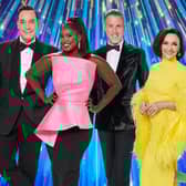 Strictly judges Craig Revel Harwood, Motsi Mabuse, Anton Du Beke and Shirley Ballas. (Photo credit: Ray Burmiston)