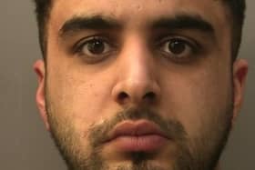Guvin Sarai, 25, of Bannister Close in Slough, was sentenced at Isleworth Crown Court on April 8. Picture courtesy of Surrey Police