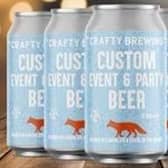 Crafty Brewing, based in Surrey, has announced the official launch of its highly regarded personalised beer offering to the public. Picture contributed