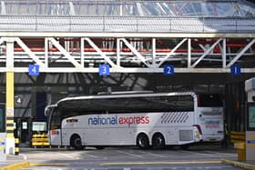 National Express coach services will continue to operate during the upcoming weekend closure of the M25 between junctions 10 and 11. Picture by JUSTIN TALLIS/AFP via Getty Images