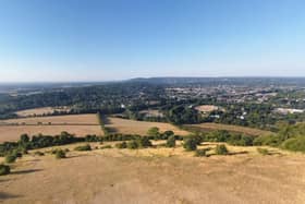 View from Box Hill, Surrey National Landscape. (Credit: Google Street View)