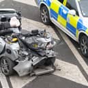 The M23 southbound has reopened following a four-vehicle collision.