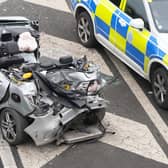 The M23 southbound has reopened following a four-vehicle collision.