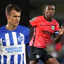 Pervis Estupinan (thigh), Danny Welbeck (undisclosed) and Solly March (knee) are all currently out injured. Picture: Getty