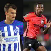 Pervis Estupinan (thigh), Danny Welbeck (undisclosed) and Solly March (knee) are all currently out injured. Picture: Getty