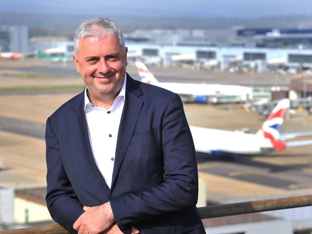 Stewart Wingate, Chief Executive of London Gatwick Airport | Picture: Steve Robards