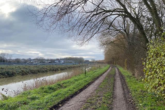 Surrey County Council's recommended safe route to Esher High School
