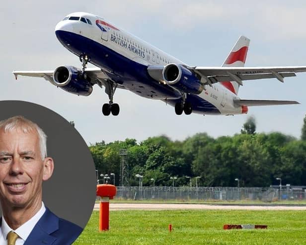 Horsham MP John Milne opposes Gatwick's Northern Runway plan