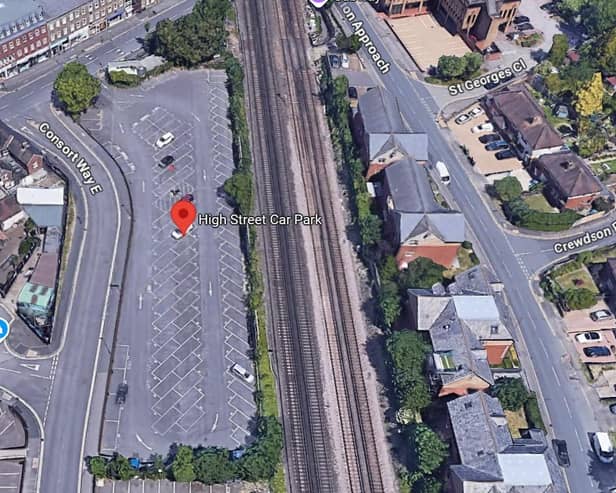 The Conservatives announced last month their intention of selling the Horley High Street car park. Picture courtesy of Google