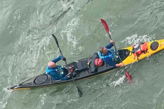 Surrey police office completes gruelling arctic kayak race for mental ...