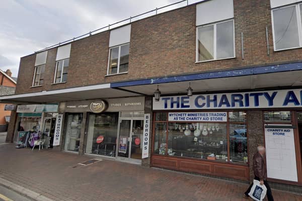 5-13 Obelisk Way, Camberley, has been put up for sale (image Google)