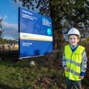 Louie Thomas enjoyed a surprise visit to Miller Homes’ development site at Frimley for his sixth birthday