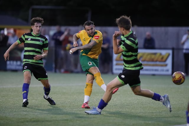 Horsham FC picked up their first win of pre-season after a thoroughly entertaining nine-goal encounter with AFC Wimbledon under-19s.