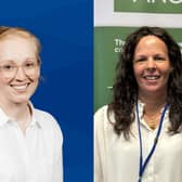 Heulwen Peters (LEFT) Louise Beamish (RIGHT)