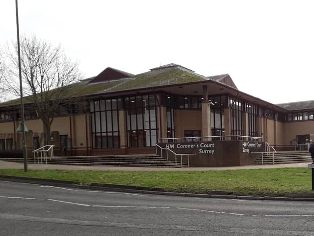 Surrey Coroner's Court, Woking. Taken by LDR