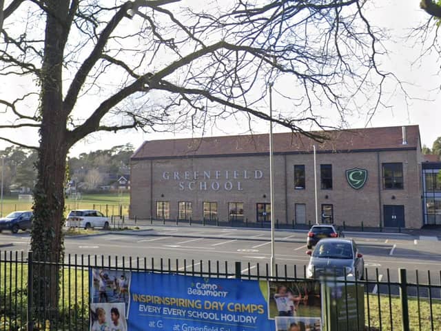 Greenfield School Woking (image Google)