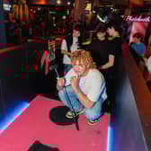 Guests will be able to take on electro darts, American pool and electro-shuffleboard.