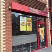 Pepe's Piri Piri shop front, Guildford, Left Side. (Credit: Emily Dalton/LDRS)