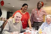 Care UK's Greenview Hall celebrates Valentine's Day. Pictures contributed