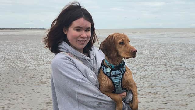 The family said before Hannah died,she was where she wanted to be, living in the community with her beloved dog Milo.