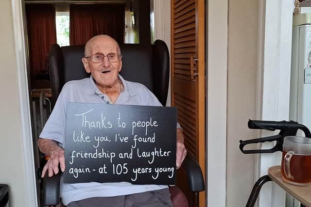 Thanks to people who leave gifts in Wills, Surrey's George isn’t alone ...