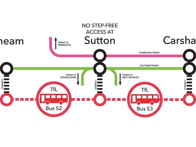 Work to replace all three of the lifts at Sutton station begins on Monday (June 16), with passengers who need step-free access advised to use an alternative accessible local station such as Carshalton or Cheam. Picture courtesy of Network Rail