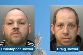 Christopher and Craig Brewer. Picture courtesy of Surrey Police
