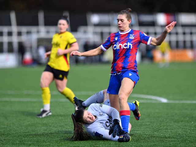 Molly-Mae Sharpe was on target for Crystal Palace. (Photo by Justin Setterfield/Getty Images)