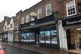 Waverley Borough Council will refit the vacant store to get it ready for a restaurant with space at the rear for social housing (image Waverley Borough Council)