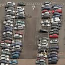 Vehicles pack a long-term car park at Gatwick Airport Southern Terminal. Picture by Peter Macdiarmid/Getty Images