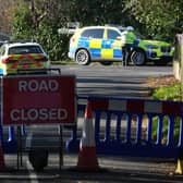 The police have responded to a serious collision in Lindfield. Photo: Eddie Mitchell