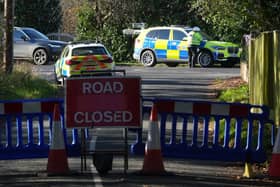 The police have responded to a serious collision in Lindfield. Photo: Eddie Mitchell
