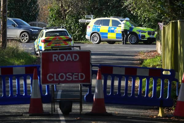 The police have responded to a serious collision in Lindfield. Photo: Eddie Mitchell