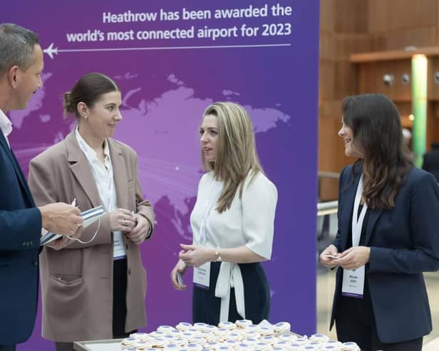 The 25th Heathrow Business Summit, which took place on 16 November, welcomed nearly 500 people from across the region and beyond to share tips and open doors for doing business in the airport’s supply chain. Picture: Heathrow